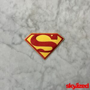 Superman Embroidered Iron-on Patch