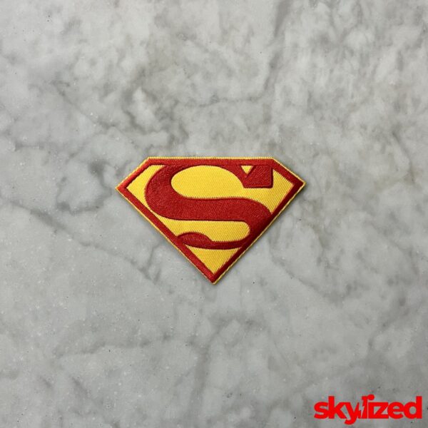 Superman Embroidered Iron-on Patch