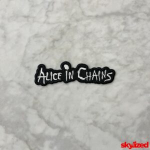 Alice in Chains Embroidered Iron-on Patch