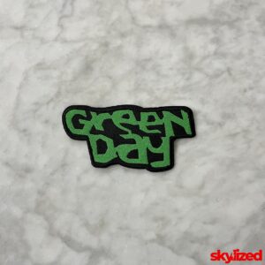 Green Day Embroidered Iron-on Patch