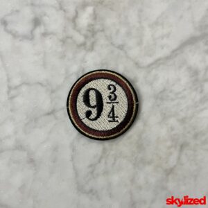 Harry Potter Platform 9¾ Embroidered Iron-on Patch