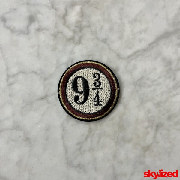 Harry Potter Platform 9¾ Embroidered Iron-on Patch