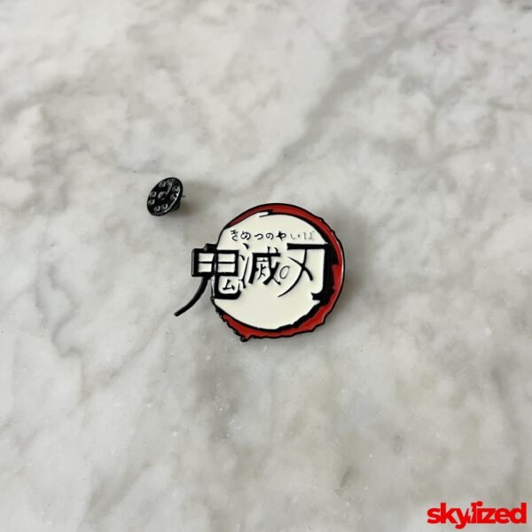Demon Slayer Logo Lapel Pin