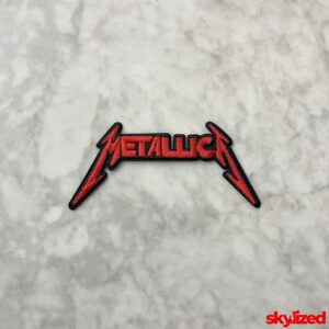 Metallica Embroidered Iron-on Patch