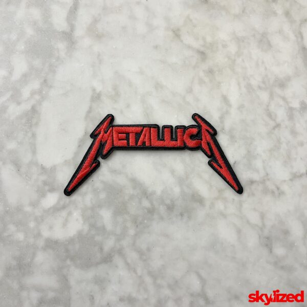 Metallica Embroidered Iron-on Patch