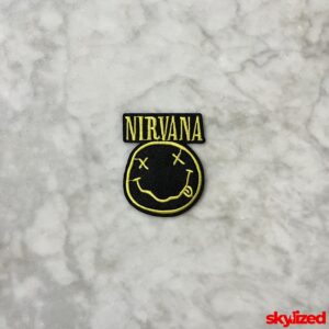 Nirvana Embroidered Iron-on Patch