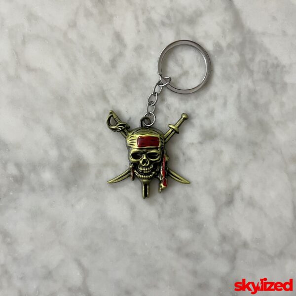 Pirates of the Caribbean Logo Keychain