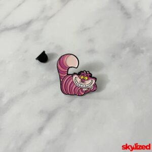 Cheshire Cat Lapel Pin