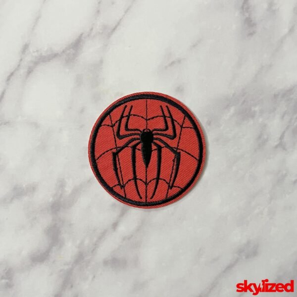 Spider-Man Symbol Embroidered Iron-on Patch