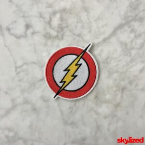 The Flash Embroidered Iron-on Patch