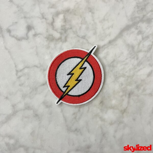 The Flash Embroidered Iron-on Patch
