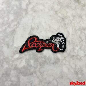 Scorpion Embroidered Iron-on Patch