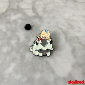 Aang & Appa Lapel Pin