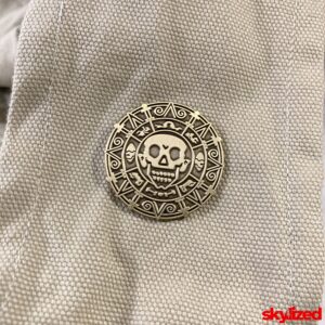 Aztec Gold Coin Lapel Pin