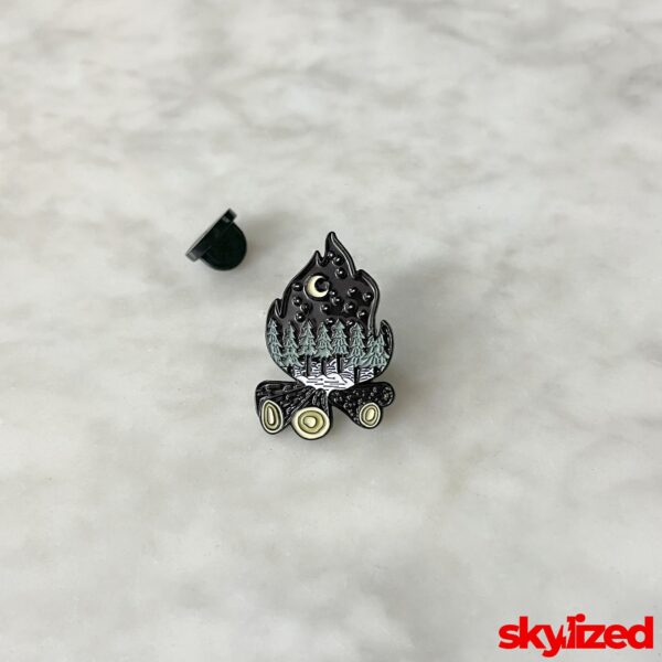 Campfire Lapel Pin