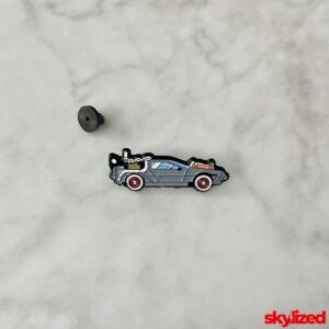 DeLorean Time Machine Lapel Pin