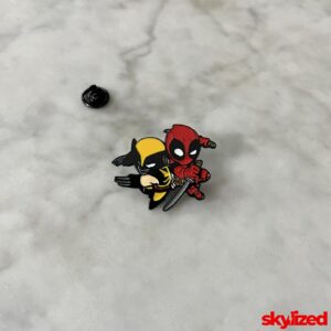 Deadpool & Wolverine Lapel Pin