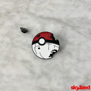 Death Star Poké Ball Lapel Pin