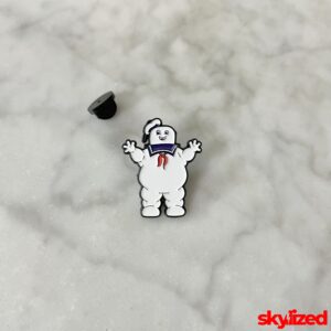 Stay Puft Marshmallow Man Lapel Pin