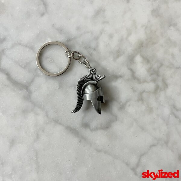 Gladiator Helmet Keychain
