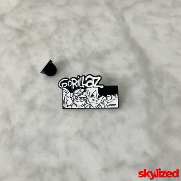 Gorillaz Lapel Pin