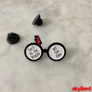 Harry's Glasses Lapel Pin