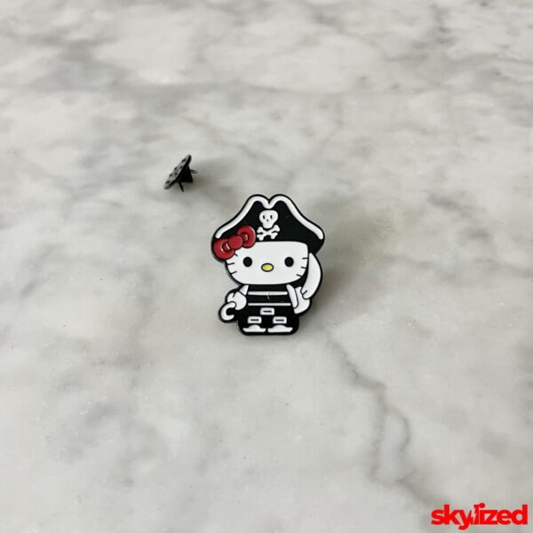 Pirate Kitty Lapel Pin