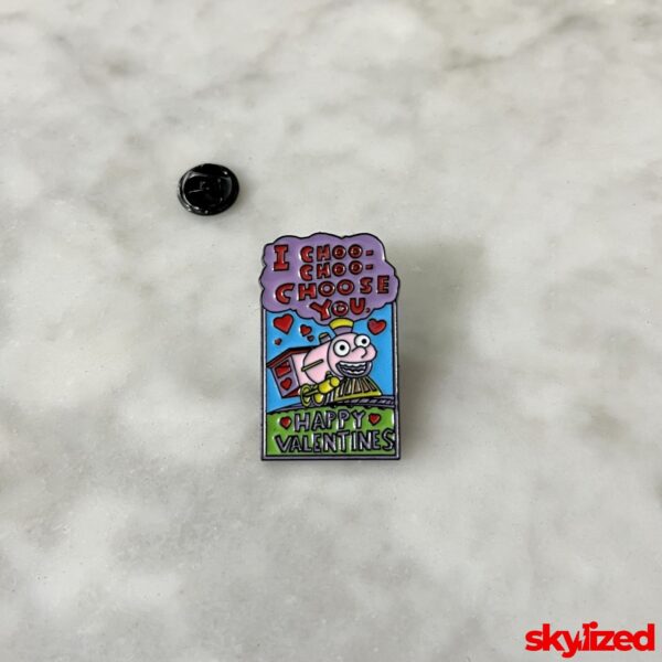 I Choo-Choo-Choose You Lapel Pin