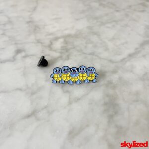 Squirtles Lapel Pin