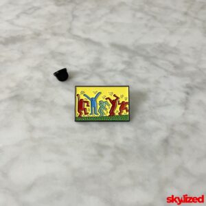 Keith Haring's Movement and Dance Lapel Pin