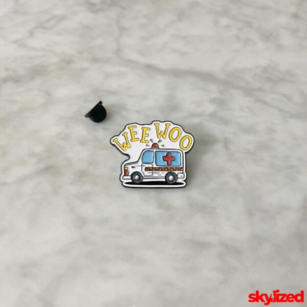 Ambulance Lapel Pin