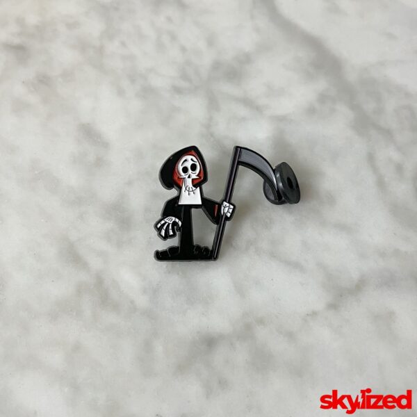 Grim Reaper Lapel Pin