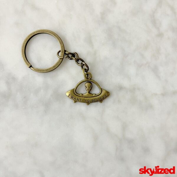 I Want to Believe Keychain