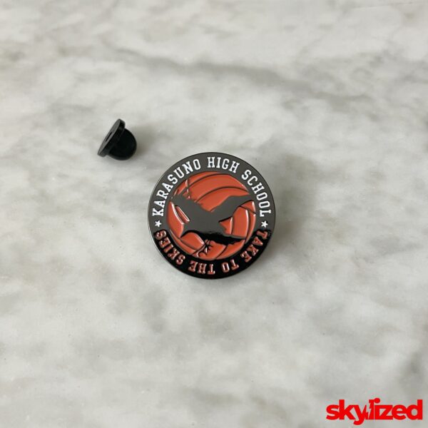 Karasuno High School Emblem Lapel Pin