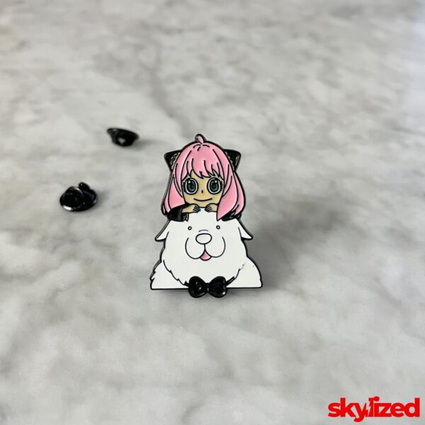 Anya with Bond Lapel Pin