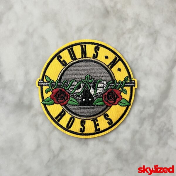 Guns N' Roses Embroidered Iron-on Patch