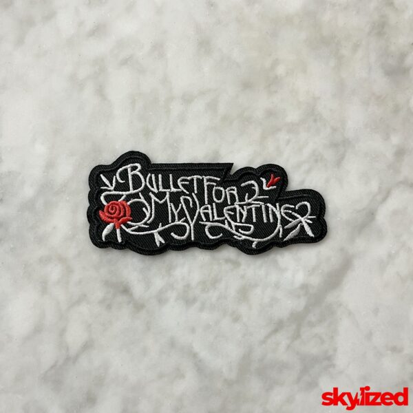Bullet for My Valentine Embroidered Iron-on Patch