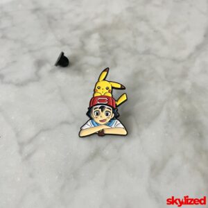 Ash & Pikachu Lapel Pin