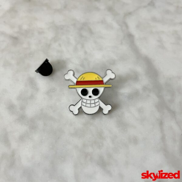 Jolly Roger Skull Symbol Lapel Pin