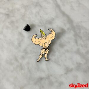 Johnny Bravo Lapel Pin #2