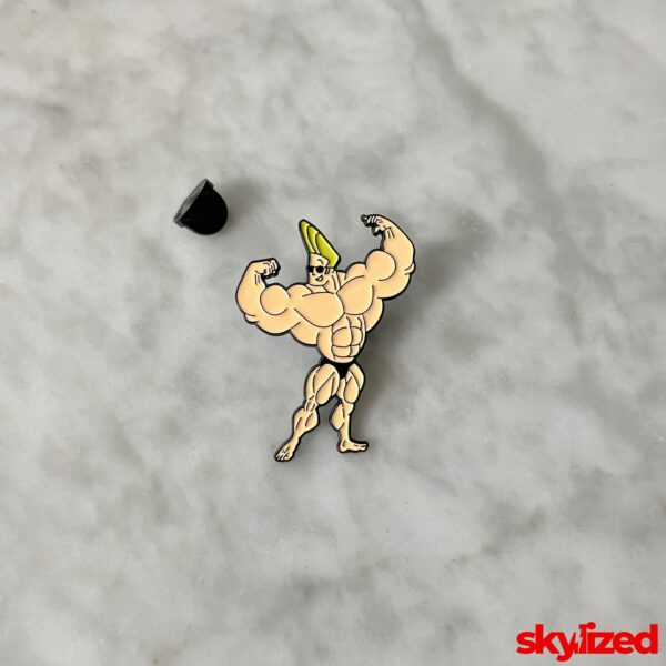 Johnny Bravo Lapel Pin #2