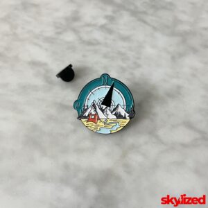 North by Northwest Lapel Pin