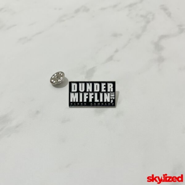 Dunder Mifflin Paper Company, Inc. Lapel Pin