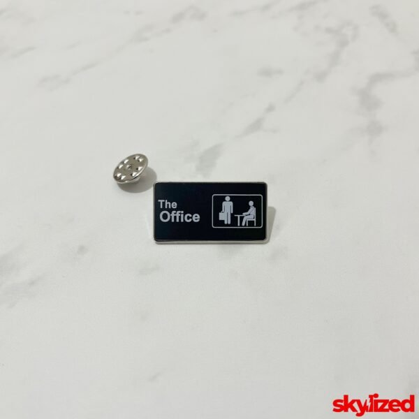 The Office Title Lapel Pin
