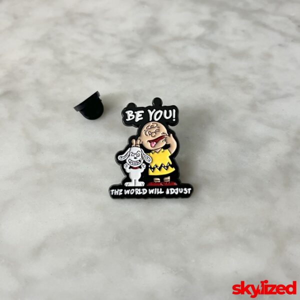 Snoopy & Charlie Brown Lapel Pin