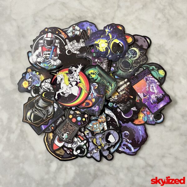 Space Wanderer Stickers
