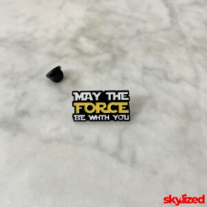 May the Force Be with You Lapel Pin