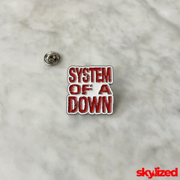 System of a Down Lapel Pin