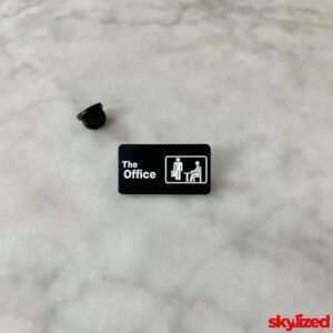 The Office Title Lapel Pin