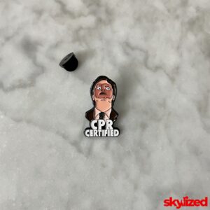 Dwight Schrute CPR Lapel Pin
